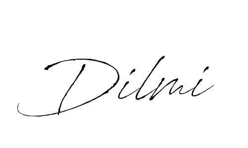 Make a beautiful signature design for name Dilmi. With this signature (Antro_Vectra) style, you can create a handwritten signature for free. Dilmi signature style 6 images and pictures png