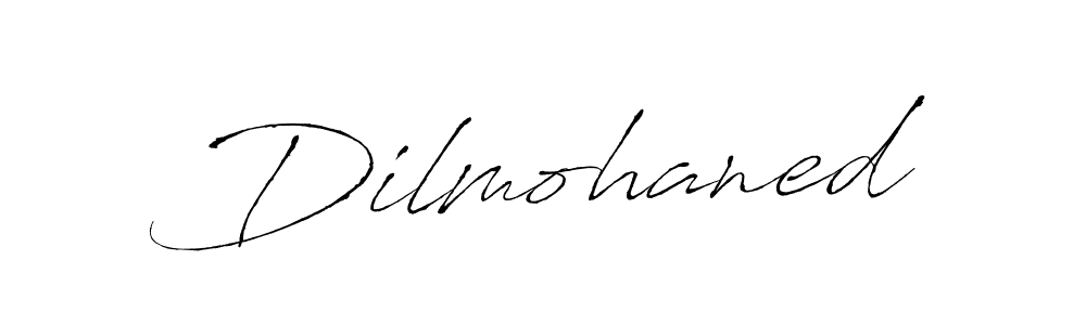 How to Draw Dilmohaned signature style? Antro_Vectra is a latest design signature styles for name Dilmohaned. Dilmohaned signature style 6 images and pictures png