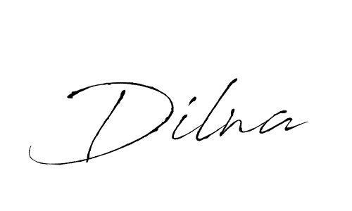 How to make Dilna name signature. Use Antro_Vectra style for creating short signs online. This is the latest handwritten sign. Dilna signature style 6 images and pictures png
