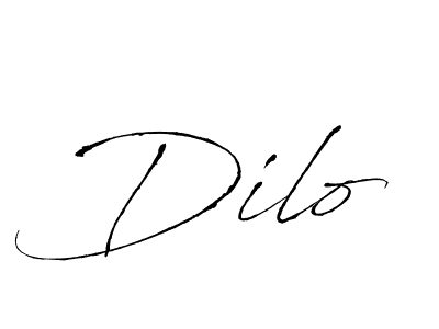 The best way (Antro_Vectra) to make a short signature is to pick only two or three words in your name. The name Dilo include a total of six letters. For converting this name. Dilo signature style 6 images and pictures png