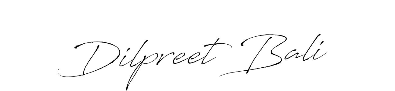 Make a beautiful signature design for name Dilpreet Bali. Use this online signature maker to create a handwritten signature for free. Dilpreet Bali signature style 6 images and pictures png