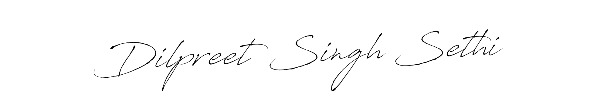 The best way (Antro_Vectra) to make a short signature is to pick only two or three words in your name. The name Dilpreet Singh Sethi include a total of six letters. For converting this name. Dilpreet Singh Sethi signature style 6 images and pictures png