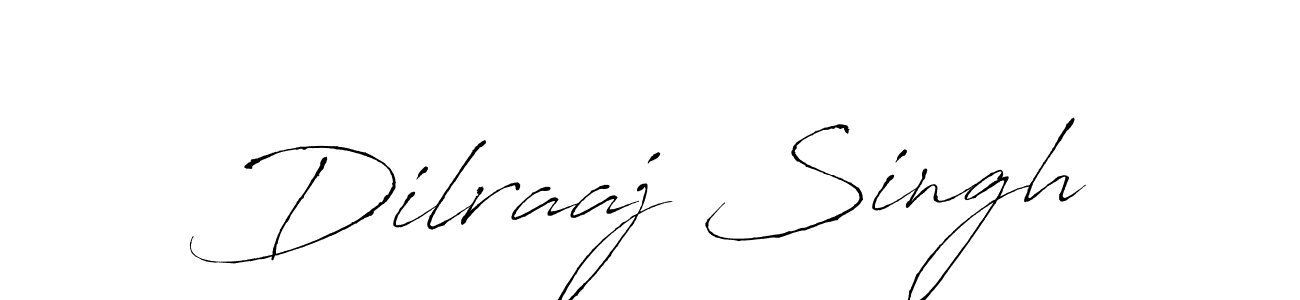 Make a beautiful signature design for name Dilraaj Singh. With this signature (Antro_Vectra) style, you can create a handwritten signature for free. Dilraaj Singh signature style 6 images and pictures png