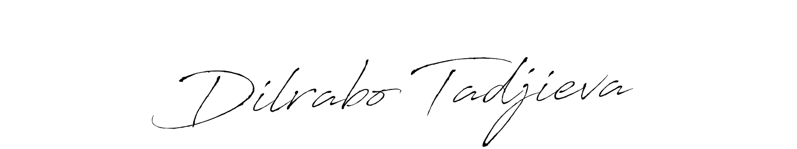 How to make Dilrabo Tadjieva signature? Antro_Vectra is a professional autograph style. Create handwritten signature for Dilrabo Tadjieva name. Dilrabo Tadjieva signature style 6 images and pictures png