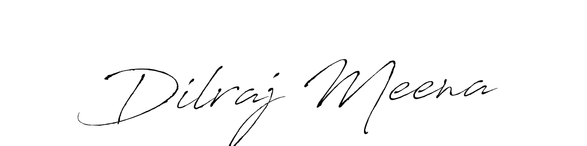 Create a beautiful signature design for name Dilraj Meena. With this signature (Antro_Vectra) fonts, you can make a handwritten signature for free. Dilraj Meena signature style 6 images and pictures png