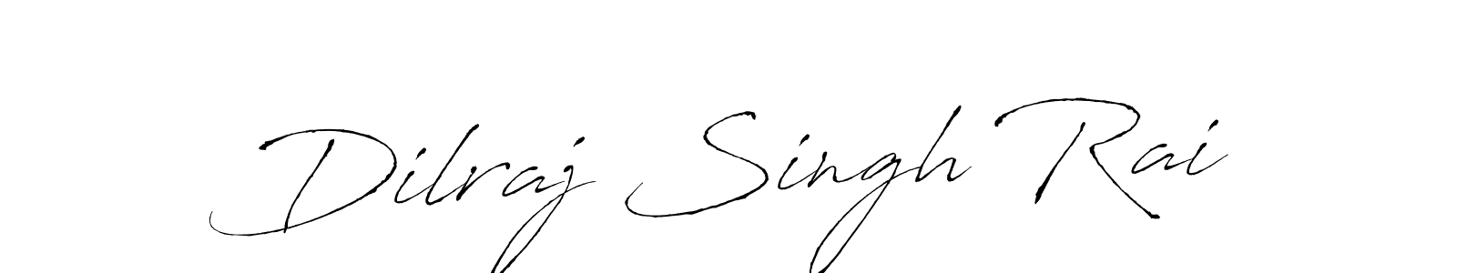 How to make Dilraj Singh Rai name signature. Use Antro_Vectra style for creating short signs online. This is the latest handwritten sign. Dilraj Singh Rai signature style 6 images and pictures png