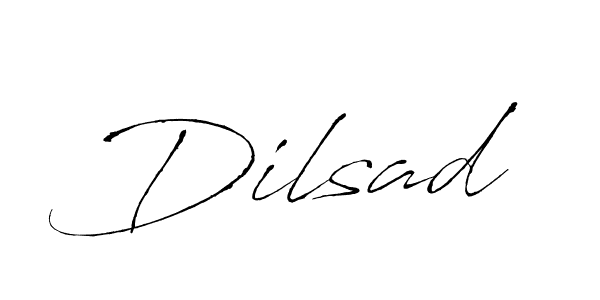 Create a beautiful signature design for name Dilsad. With this signature (Antro_Vectra) fonts, you can make a handwritten signature for free. Dilsad signature style 6 images and pictures png