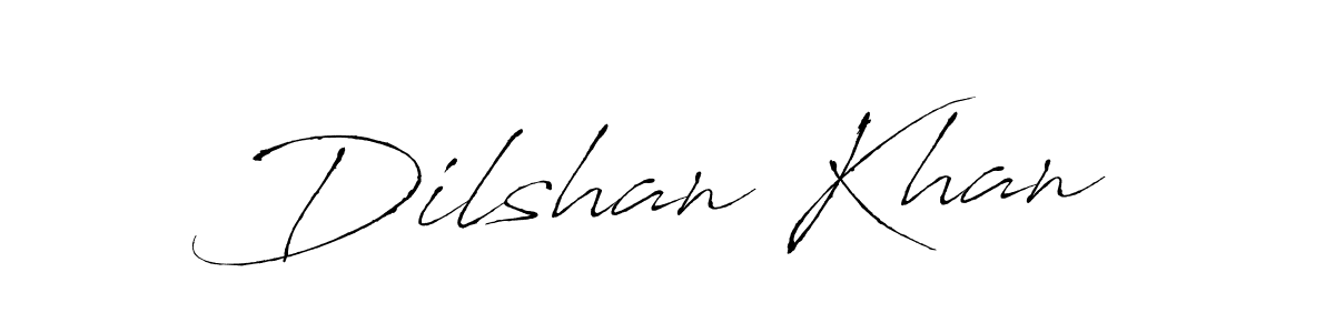 Create a beautiful signature design for name Dilshan Khan. With this signature (Antro_Vectra) fonts, you can make a handwritten signature for free. Dilshan Khan signature style 6 images and pictures png