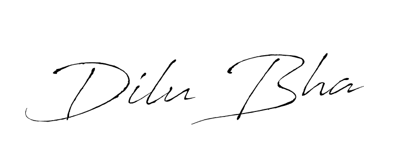 How to Draw Dilu Bha signature style? Antro_Vectra is a latest design signature styles for name Dilu Bha. Dilu Bha signature style 6 images and pictures png