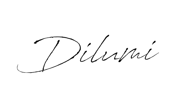 How to make Dilumi signature? Antro_Vectra is a professional autograph style. Create handwritten signature for Dilumi name. Dilumi signature style 6 images and pictures png