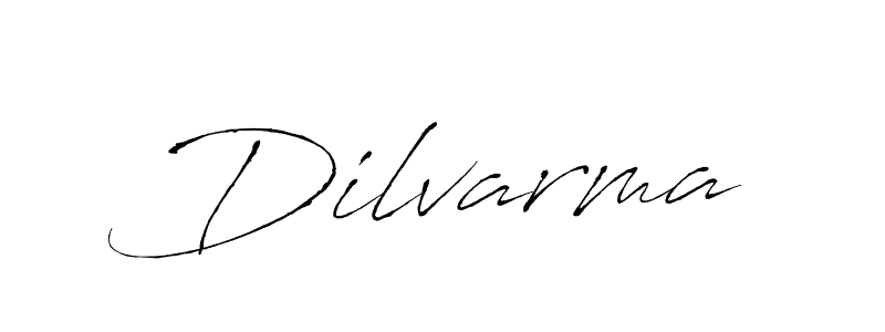 Design your own signature with our free online signature maker. With this signature software, you can create a handwritten (Antro_Vectra) signature for name Dilvarma. Dilvarma signature style 6 images and pictures png