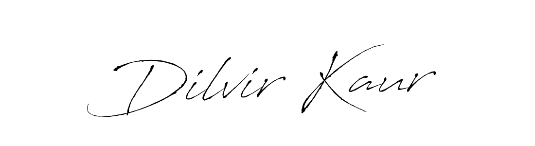 Also we have Dilvir Kaur name is the best signature style. Create professional handwritten signature collection using Antro_Vectra autograph style. Dilvir Kaur signature style 6 images and pictures png