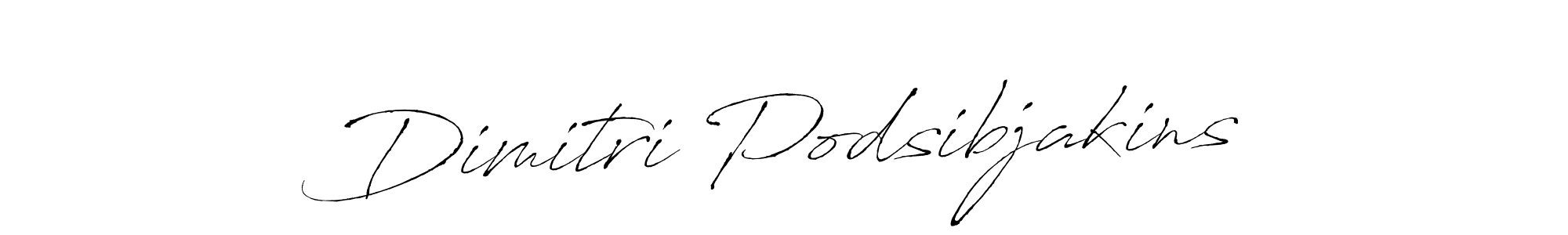 It looks lik you need a new signature style for name Dimitri Podsibjakins. Design unique handwritten (Antro_Vectra) signature with our free signature maker in just a few clicks. Dimitri Podsibjakins signature style 6 images and pictures png