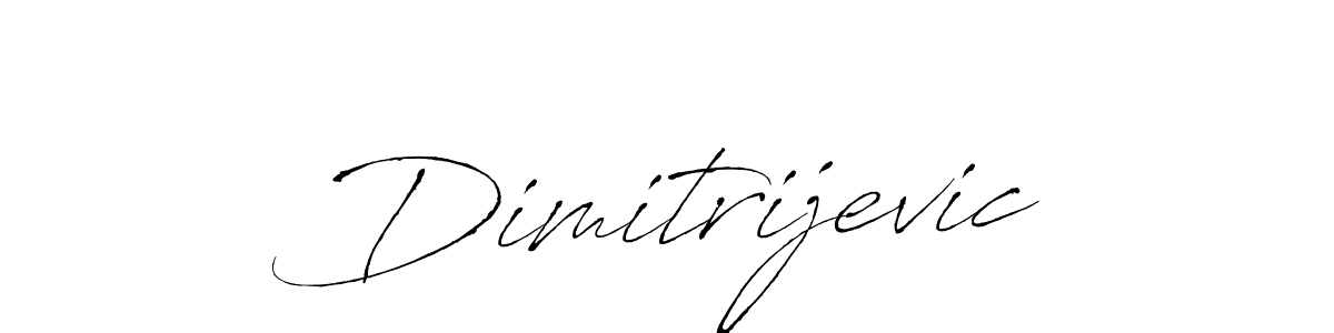 Design your own signature with our free online signature maker. With this signature software, you can create a handwritten (Antro_Vectra) signature for name Dimitrijevic. Dimitrijevic signature style 6 images and pictures png