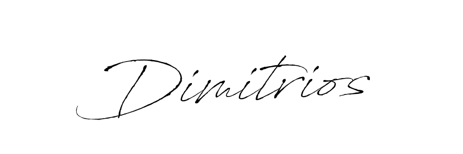 Design your own signature with our free online signature maker. With this signature software, you can create a handwritten (Antro_Vectra) signature for name Dimitrios. Dimitrios signature style 6 images and pictures png