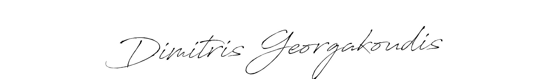 Also we have Dimitris Georgakoudis name is the best signature style. Create professional handwritten signature collection using Antro_Vectra autograph style. Dimitris Georgakoudis signature style 6 images and pictures png