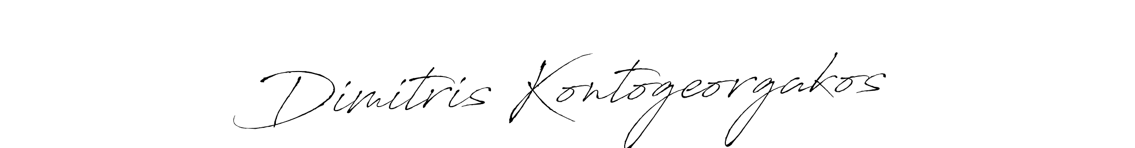 Use a signature maker to create a handwritten signature online. With this signature software, you can design (Antro_Vectra) your own signature for name Dimitris Kontogeorgakos. Dimitris Kontogeorgakos signature style 6 images and pictures png