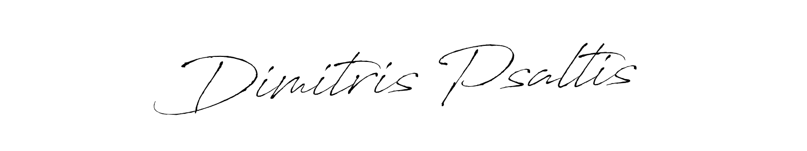 How to make Dimitris Psaltis name signature. Use Antro_Vectra style for creating short signs online. This is the latest handwritten sign. Dimitris Psaltis signature style 6 images and pictures png