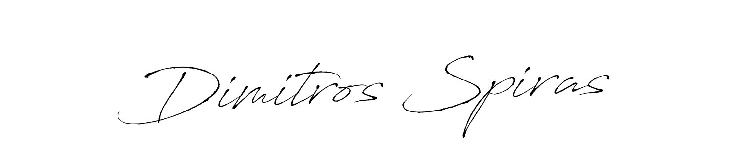 Make a short Dimitros Spiras signature style. Manage your documents anywhere anytime using Antro_Vectra. Create and add eSignatures, submit forms, share and send files easily. Dimitros Spiras signature style 6 images and pictures png