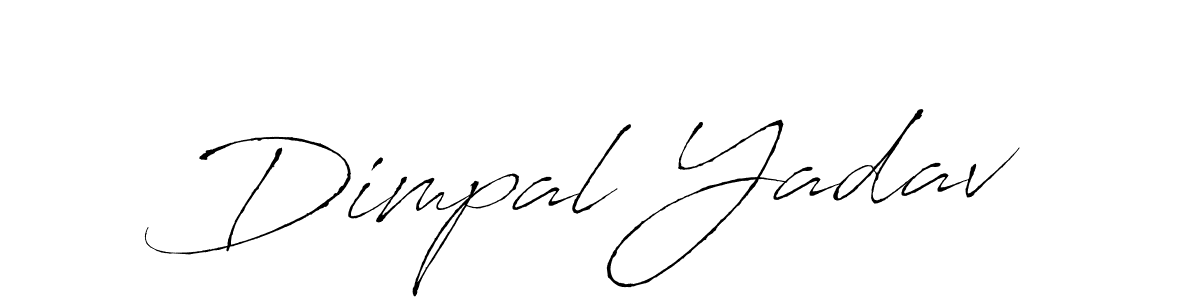 Also we have Dimpal Yadav name is the best signature style. Create professional handwritten signature collection using Antro_Vectra autograph style. Dimpal Yadav signature style 6 images and pictures png
