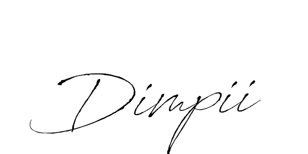 Once you've used our free online signature maker to create your best signature Antro_Vectra style, it's time to enjoy all of the benefits that Dimpii name signing documents. Dimpii signature style 6 images and pictures png