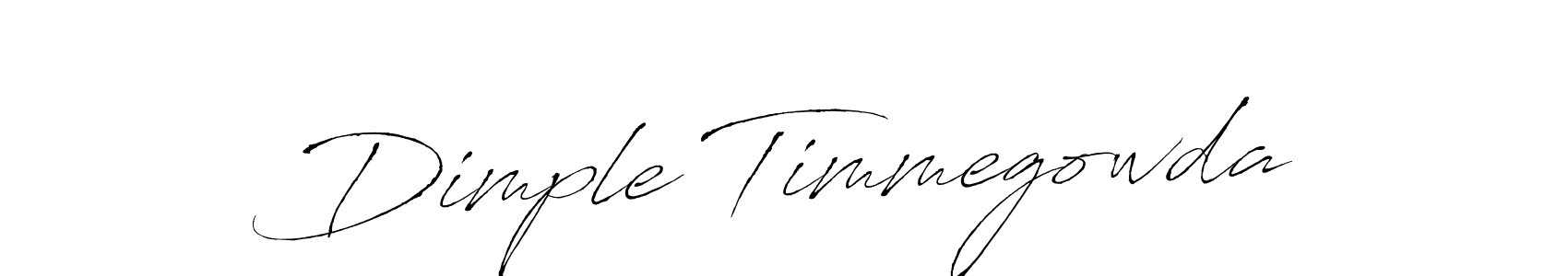 Also You can easily find your signature by using the search form. We will create Dimple Timmegowda name handwritten signature images for you free of cost using Antro_Vectra sign style. Dimple Timmegowda signature style 6 images and pictures png