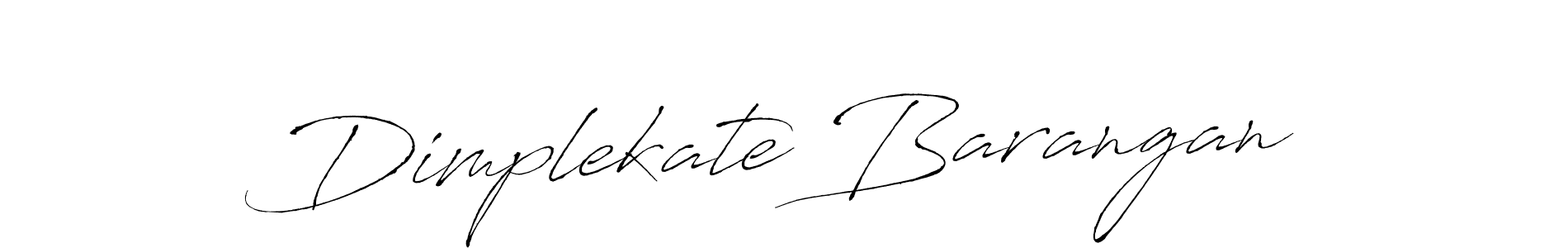 How to make Dimplekate Barangan name signature. Use Antro_Vectra style for creating short signs online. This is the latest handwritten sign. Dimplekate Barangan signature style 6 images and pictures png