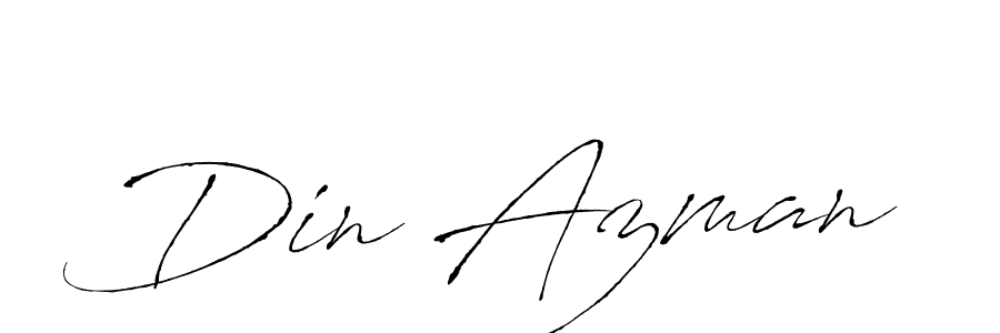 How to make Din Azman signature? Antro_Vectra is a professional autograph style. Create handwritten signature for Din Azman name. Din Azman signature style 6 images and pictures png