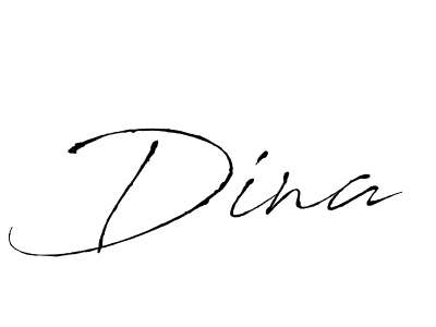 How to make Dina name signature. Use Antro_Vectra style for creating short signs online. This is the latest handwritten sign. Dina signature style 6 images and pictures png