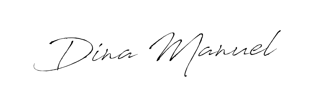 Antro_Vectra is a professional signature style that is perfect for those who want to add a touch of class to their signature. It is also a great choice for those who want to make their signature more unique. Get Dina Manuel name to fancy signature for free. Dina Manuel signature style 6 images and pictures png