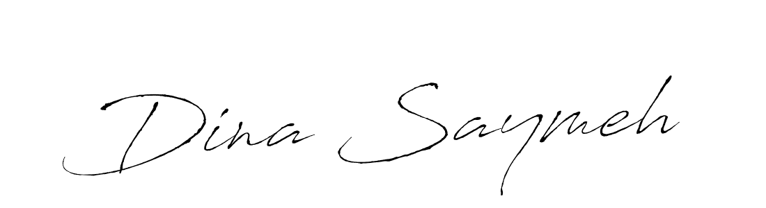 Once you've used our free online signature maker to create your best signature Antro_Vectra style, it's time to enjoy all of the benefits that Dina Saymeh name signing documents. Dina Saymeh signature style 6 images and pictures png