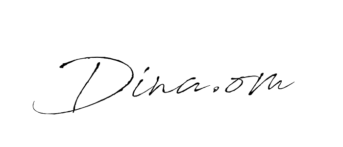 Similarly Antro_Vectra is the best handwritten signature design. Signature creator online .You can use it as an online autograph creator for name Dina.om. Dina.om signature style 6 images and pictures png