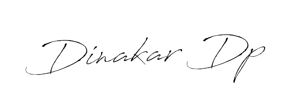 Make a beautiful signature design for name Dinakar Dp. With this signature (Antro_Vectra) style, you can create a handwritten signature for free. Dinakar Dp signature style 6 images and pictures png