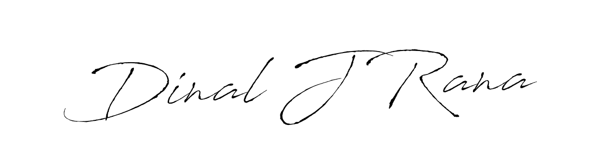 Make a beautiful signature design for name Dinal J Rana. Use this online signature maker to create a handwritten signature for free. Dinal J Rana signature style 6 images and pictures png