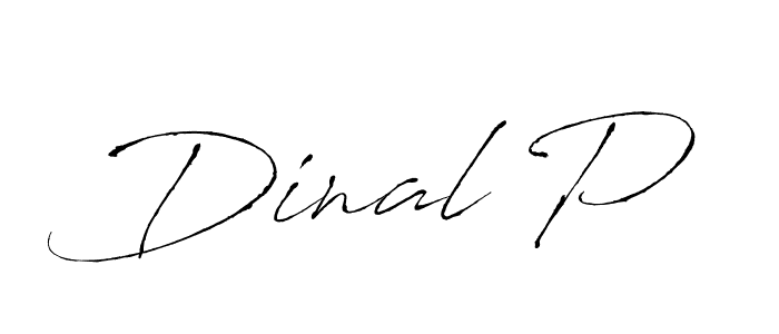 You should practise on your own different ways (Antro_Vectra) to write your name (Dinal P) in signature. don't let someone else do it for you. Dinal P signature style 6 images and pictures png