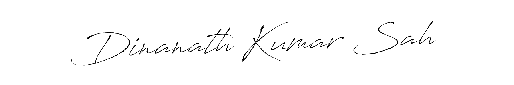 Make a short Dinanath Kumar Sah signature style. Manage your documents anywhere anytime using Antro_Vectra. Create and add eSignatures, submit forms, share and send files easily. Dinanath Kumar Sah signature style 6 images and pictures png