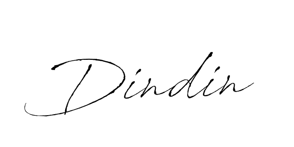 Dindin stylish signature style. Best Handwritten Sign (Antro_Vectra) for my name. Handwritten Signature Collection Ideas for my name Dindin. Dindin signature style 6 images and pictures png