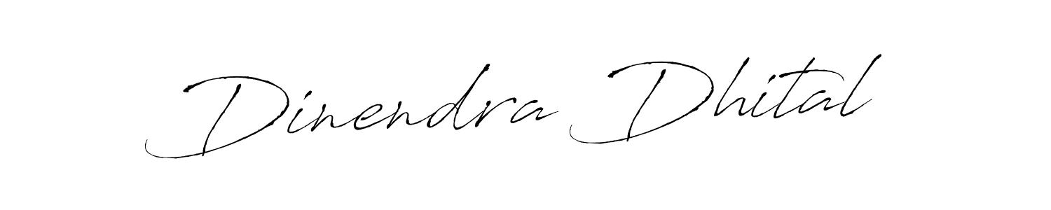 Also we have Dinendra Dhital name is the best signature style. Create professional handwritten signature collection using Antro_Vectra autograph style. Dinendra Dhital signature style 6 images and pictures png