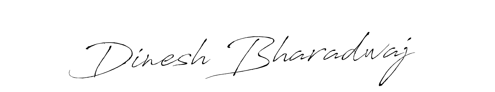 Dinesh Bharadwaj stylish signature style. Best Handwritten Sign (Antro_Vectra) for my name. Handwritten Signature Collection Ideas for my name Dinesh Bharadwaj. Dinesh Bharadwaj signature style 6 images and pictures png