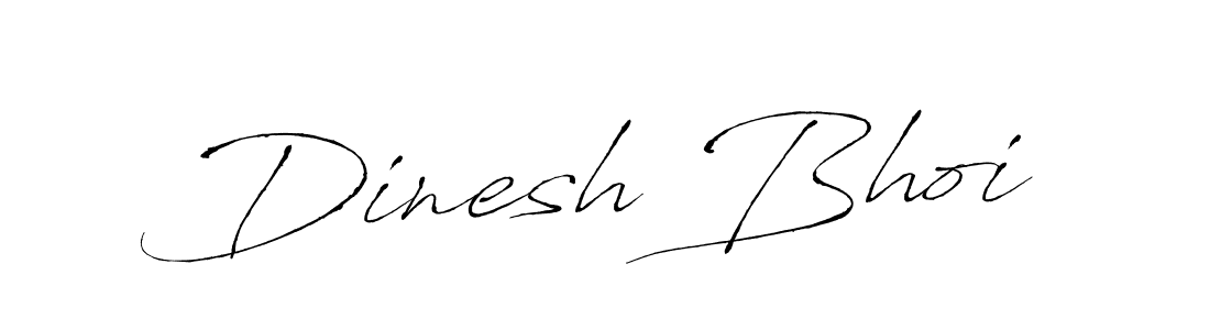 How to make Dinesh Bhoi signature? Antro_Vectra is a professional autograph style. Create handwritten signature for Dinesh Bhoi name. Dinesh Bhoi signature style 6 images and pictures png