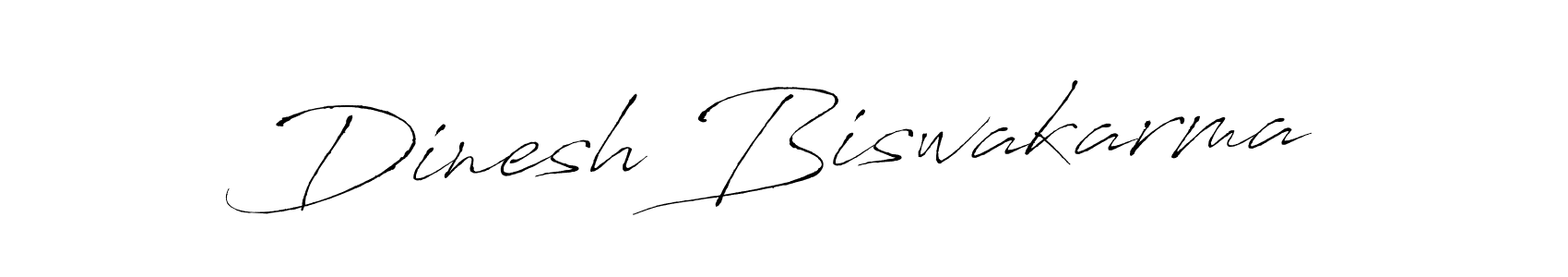 Use a signature maker to create a handwritten signature online. With this signature software, you can design (Antro_Vectra) your own signature for name Dinesh Biswakarma. Dinesh Biswakarma signature style 6 images and pictures png