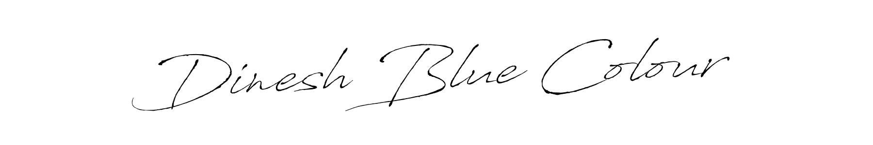 Use a signature maker to create a handwritten signature online. With this signature software, you can design (Antro_Vectra) your own signature for name Dinesh Blue Colour. Dinesh Blue Colour signature style 6 images and pictures png