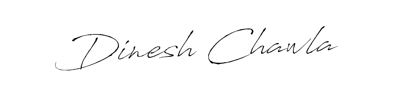 How to make Dinesh Chawla signature? Antro_Vectra is a professional autograph style. Create handwritten signature for Dinesh Chawla name. Dinesh Chawla signature style 6 images and pictures png