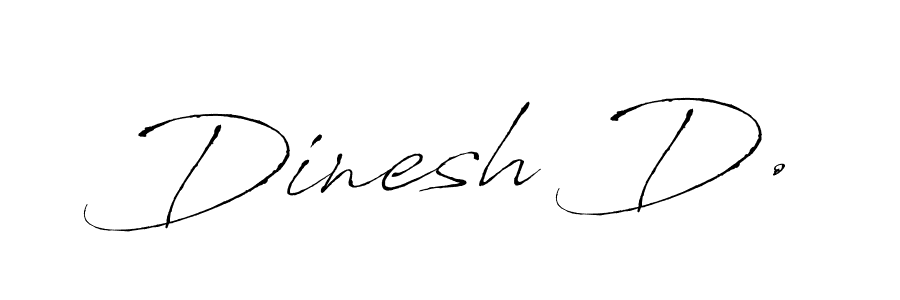 Also You can easily find your signature by using the search form. We will create Dinesh D. name handwritten signature images for you free of cost using Antro_Vectra sign style. Dinesh D. signature style 6 images and pictures png