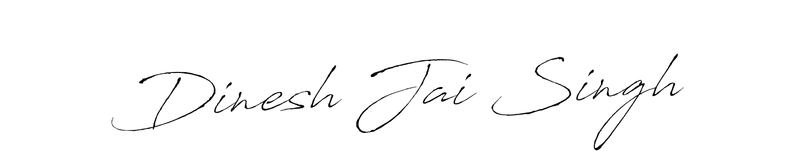 Design your own signature with our free online signature maker. With this signature software, you can create a handwritten (Antro_Vectra) signature for name Dinesh Jai Singh. Dinesh Jai Singh signature style 6 images and pictures png