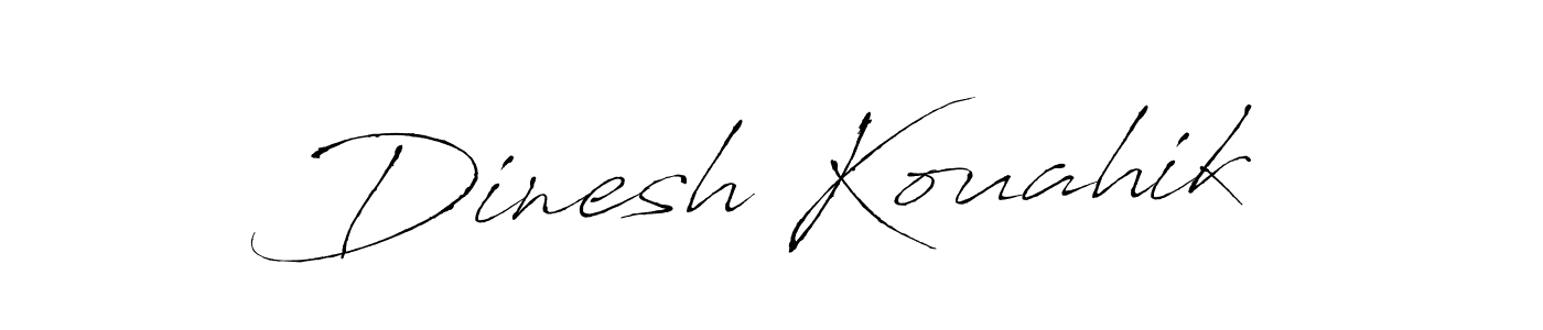 It looks lik you need a new signature style for name Dinesh Kouahik. Design unique handwritten (Antro_Vectra) signature with our free signature maker in just a few clicks. Dinesh Kouahik signature style 6 images and pictures png