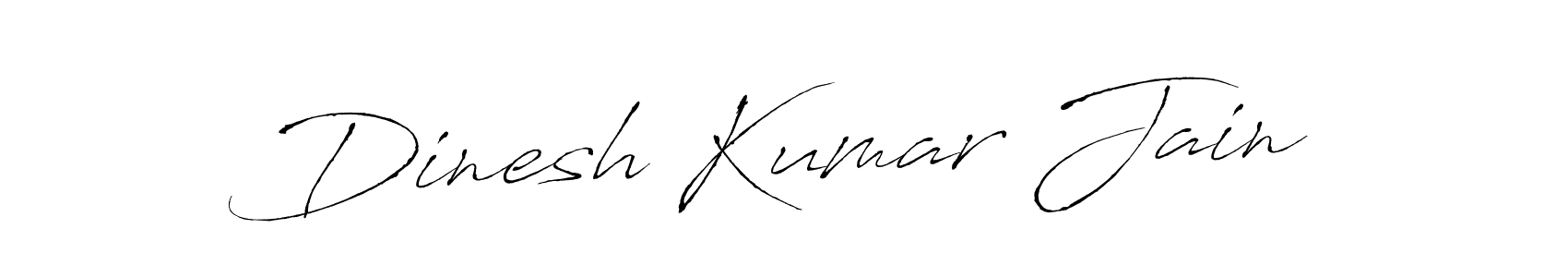 Also we have Dinesh Kumar Jain name is the best signature style. Create professional handwritten signature collection using Antro_Vectra autograph style. Dinesh Kumar Jain signature style 6 images and pictures png