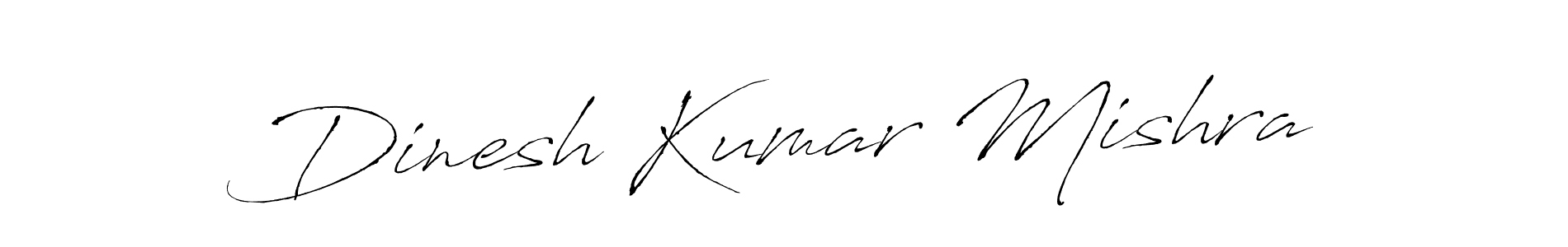 How to make Dinesh Kumar Mishra name signature. Use Antro_Vectra style for creating short signs online. This is the latest handwritten sign. Dinesh Kumar Mishra signature style 6 images and pictures png