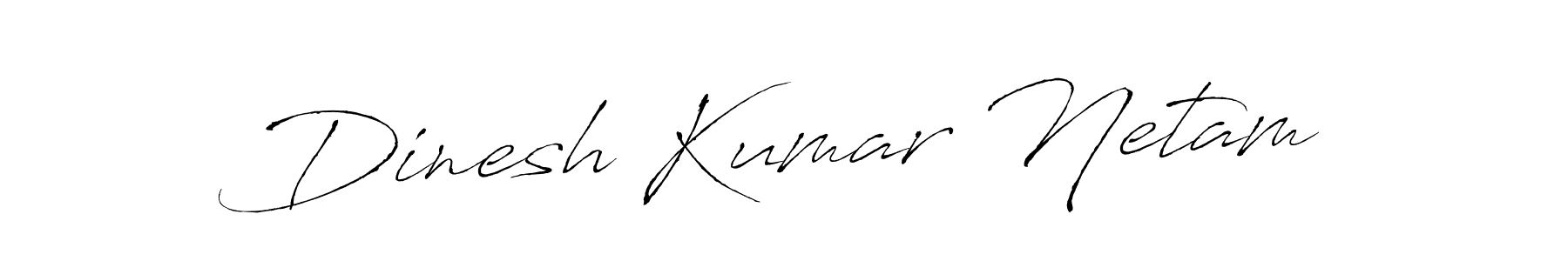 Also we have Dinesh Kumar Netam name is the best signature style. Create professional handwritten signature collection using Antro_Vectra autograph style. Dinesh Kumar Netam signature style 6 images and pictures png