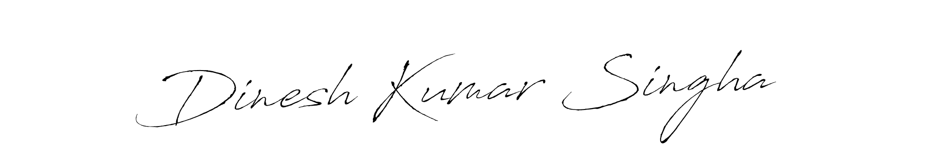 The best way (Antro_Vectra) to make a short signature is to pick only two or three words in your name. The name Dinesh Kumar Singha include a total of six letters. For converting this name. Dinesh Kumar Singha signature style 6 images and pictures png